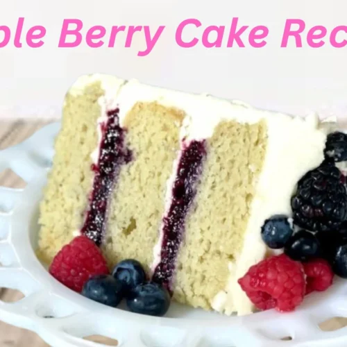 Triple Berry Cake Recipe
