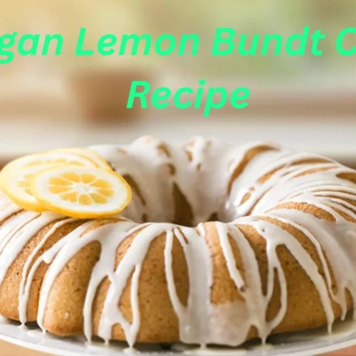 Vegan Lemon Bundt Cake Recipe