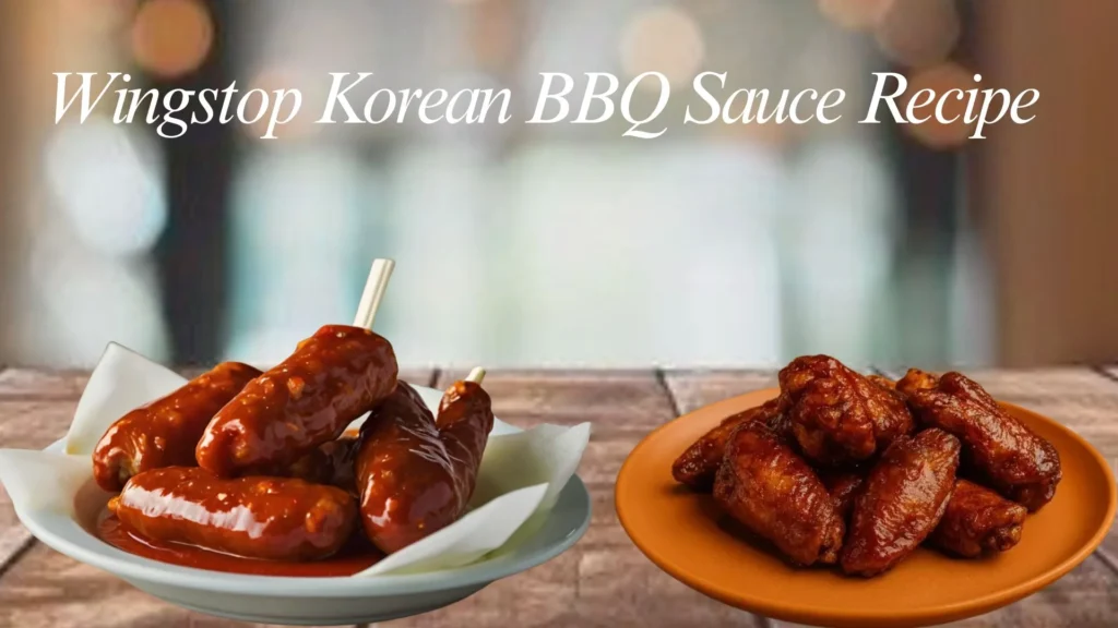 Wingstop Korean BBQ Sauce Recipe